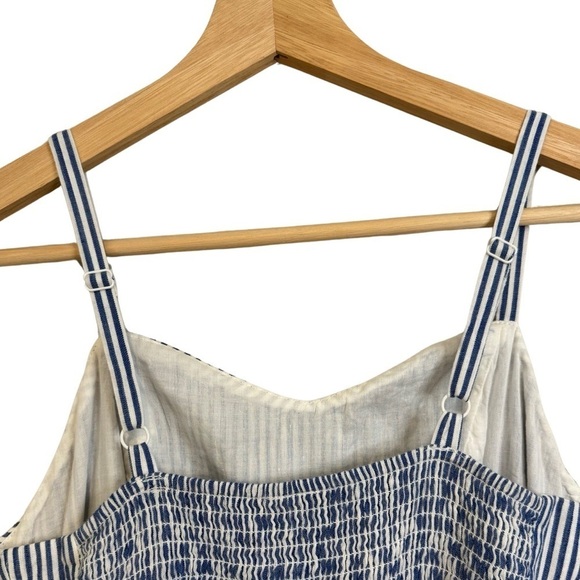 Old Navy Blue and White Striped Sleevless Flared Bottom Dress Size XS - Picture 14 of 17
